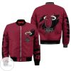 NBA Miami Heat Red Scratch Bomber Jacket