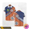 Montpellier Hérault SC Ligue 1 Blue Orange Hawaiian Shirt