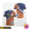 Montpellier Hérault SC Ligue 1 Blue Orange T-Shirt