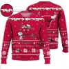 NBA Chicago Bulls Snoopy House Ugly Christmas Sweater