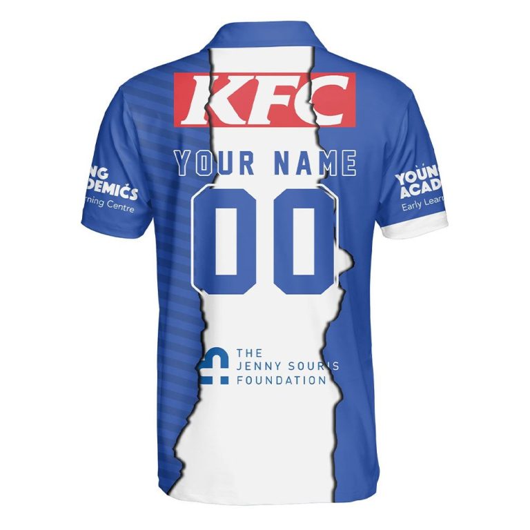 NRL CanterburyBankstown Bulldogs Custom Name Number 2023 Mix Jersey