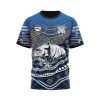 NRL Canterbury-Bankstown Bulldogs Custom Name Number Indigenous Mascot T-Shirt