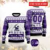 NRL Melbourne Storm Custom Name Number Logo Ugly Christmas Sweater