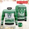 NRL New Zealand Warriors Custom Name Number Logo Ugly Christmas Sweater