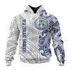 NRL New Zealand Warriors Custom Name Polynesian Pullover Hoodie