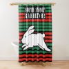 NRL South Sydney Rabbitohs Logo Shower Curtain