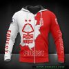 Nottingham Forest FC Logo Edition Zip Up Hoodie