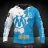 Olympique de Marseille Special Design Zip Up Hoodie