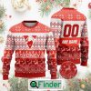 AFL Sydney Swans Custom Name Number Ugly Christmas Sweater