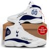 Tottenham Hotspur FC Custom Name Number White Air Jordan 13 Shoes
