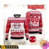RB Leipzig Custom Name Number Logo Ugly Christmas Sweater