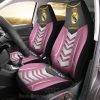 Real Madrid Pink Grey Los Blancos Car Seat Covers