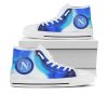 SSC Napoli Blue High Top Shoes