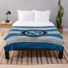 SSC Napoli Grey Blue Fleece Blanket