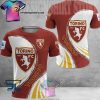 Torino FC White Maroon Yellow T-Shirt
