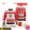 UD Almería Custom Name Number Logo Ugly Christmas Sweater