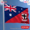 AFL St Kilda Saints Custom Name Logo House Flag