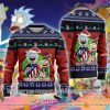 Atletico Madrid Rick and Morty Ugly Christmas Sweater