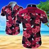 NBA Chicago Bulls Tropical Summer Hibiscus Flowers Hawaiian Shirt