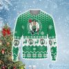 NBA Boston Celtics Green White Ugly Christmas Sweater