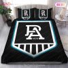 AFL Port Adelaide Black Logo Doona Cover V2