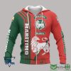 CS Marítimo Red Green Zip Up Hoodie