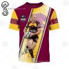NRL Brisbane Broncos Darren Lockyer No 6 T-Shirt V6