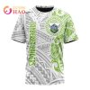 NRL Canberra Raiders Custom Name Special Indigenous T-Shirt