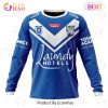 NRL Canterbury-Bankstown Bulldogs Custom Name Number 2023 Away Sweatshirt
