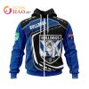 NRL Canterbury-Bankstown Bulldogs 2022 Jersey Zip Up Hoodie