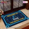 NRL Gold Coast Titans Gift For Fans Rubber Doormat