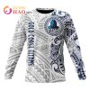 NRL Gold Coast Titans Custom Name Polynesian Sweatshirt