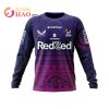 NRL Melbourne Storm Custom Name Number 2022 Multicultural Captain’s Run Jersey Sweatshirt