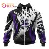 NRL Melbourne Storm Custom Name Number MotoCross Zip Up Hoodie V2