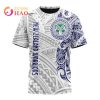 NRL New Zealand Warriors Custom Name Polynesian T-Shirt