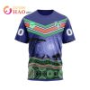 NRL New Zealand Warriors Custom Name Number Nature Jersey T-Shirt