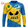NRL Parramatta Eels Custom Name Number Halloween Sweatshirt V2