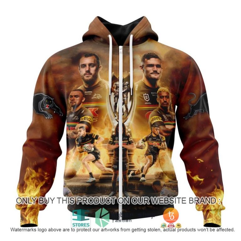 Penrith Panthers NRL Champions 2024 Premiers 4 In A Row T Shirt