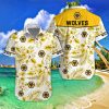 Wolverhampton Wanderers FC Flower Tropical Hawaiian Shirt