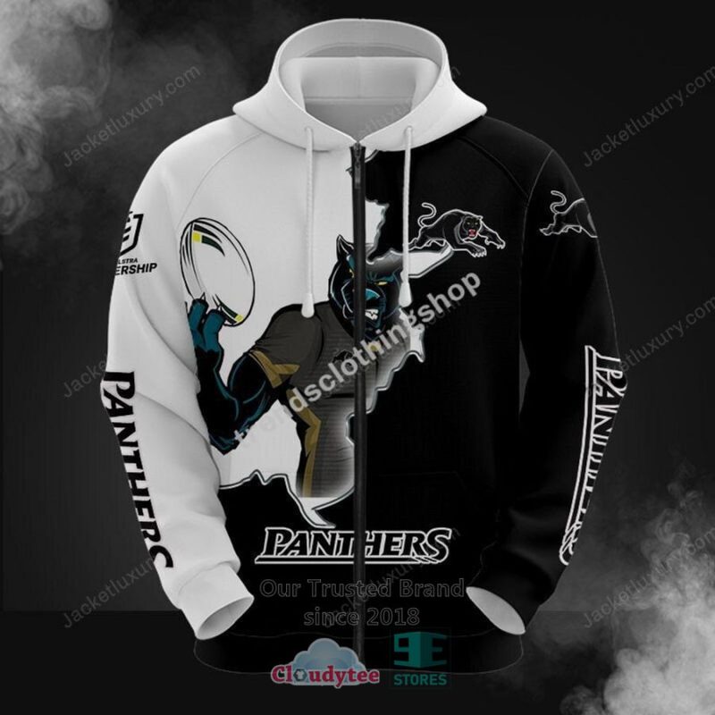 Gear Up For Panthers Pride: The Penrith Panthers NRL Oak Plus Premiership Kia Hoodie And Pants Set Cabab8290b26