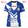 NRL Canterbury-Bankstown Bulldogs Custom Name Number 2023 Mix Jersey T-Shirt