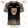 NRL Canterbury-Bankstown Bulldogs Custom Name Number Camo T-Shirt