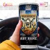 NRL Canterbury-Bankstown Bulldogs Custom Name Gold Logo Tumbler