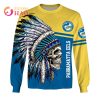 NRL Parramatta Eels Custom Name Number Native Skull Sweatshirt