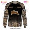 NRL South Sydney Rabbitohs Custom Name Number Camo Sweatshirt