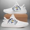 Manchester City Tearing Open Logo Yeezy Boost Sneakers