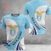 SS Lazio Light Blue White T-Shirt