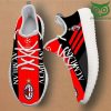 AC Milan Black Red Pattern Reze Sneakers