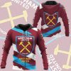 West Ham United FC Basic Edition Zip Up Hoodie V3
