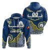 NRL North Queensland Cowboys Custom Text Number 2022 NAIDOC Aboriginal Zip Up Hoodie